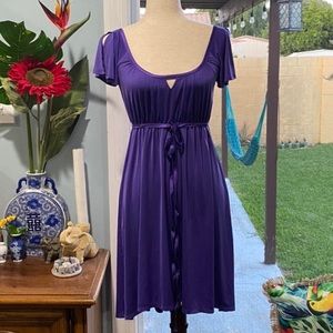 Beautiful purple high low dress
